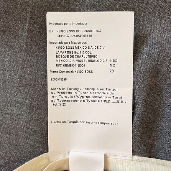 Hugo Boss Tulira Virgin Wool Slacks Full Length Dress Pants Office Exec Gray 6 - Picture 13 of 15